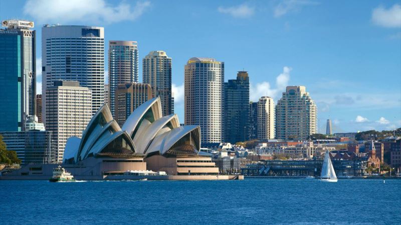 The Four Seasons Sydney Hotel in Sydney, New South Wales, Australia