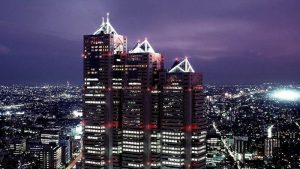 The Park Hyatt Hotel in Tokyo, Japan