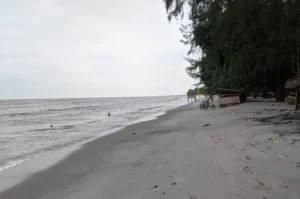Putra Deli Beach, a Charming White Sand Beach in Medan